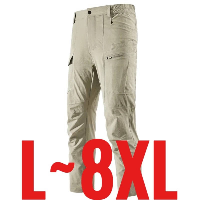 Summer Hiking Clothing - بنطلون رجالي كاجوال مقاس كبير 8XL