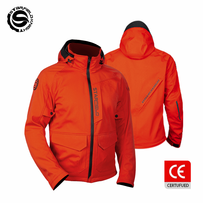 Summer Clothing Motorcycle - سترة دراجات نارية برتقالية من SFK