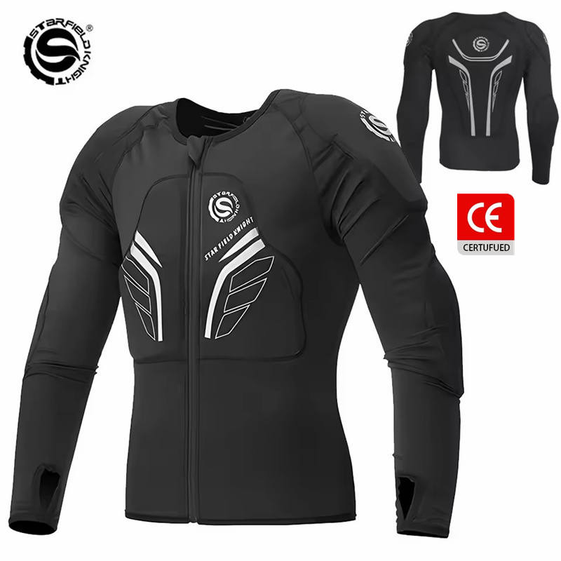 Summer Clothing Motorcycle - سترة دراجات نارية سوداء من SFK،