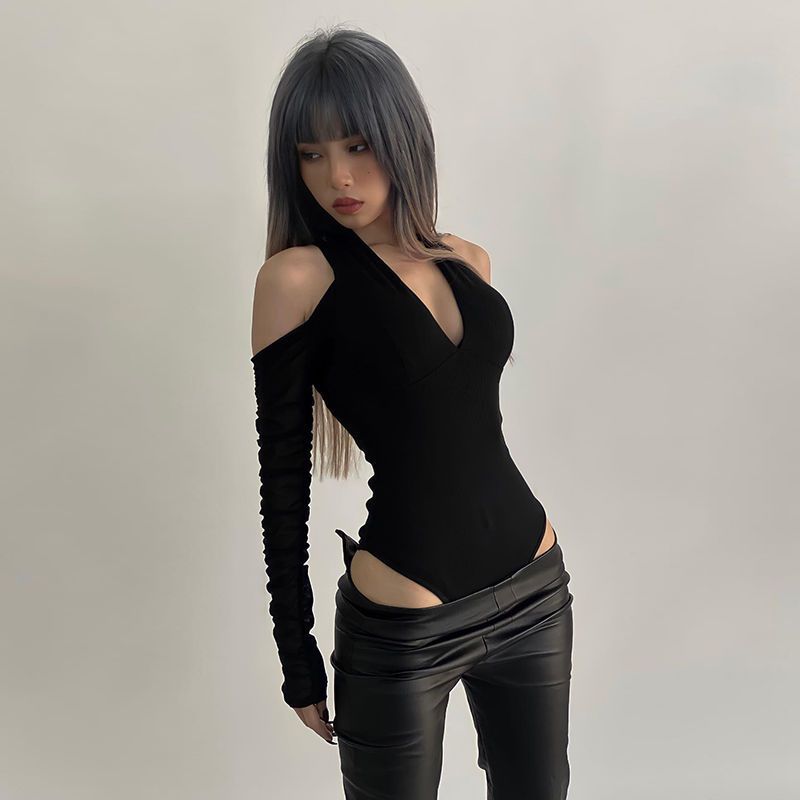 Summer Clothing Capsule - ملابس داخلية نسائية مثيرة بتصميم مجوف،