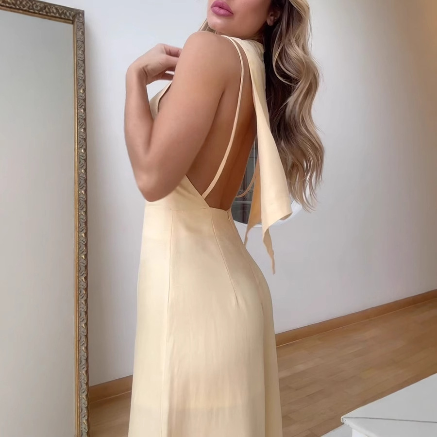 2026 جديد صيفي مثير بلون واحد  - مراجعة Summer Evenings Clothing وسعره