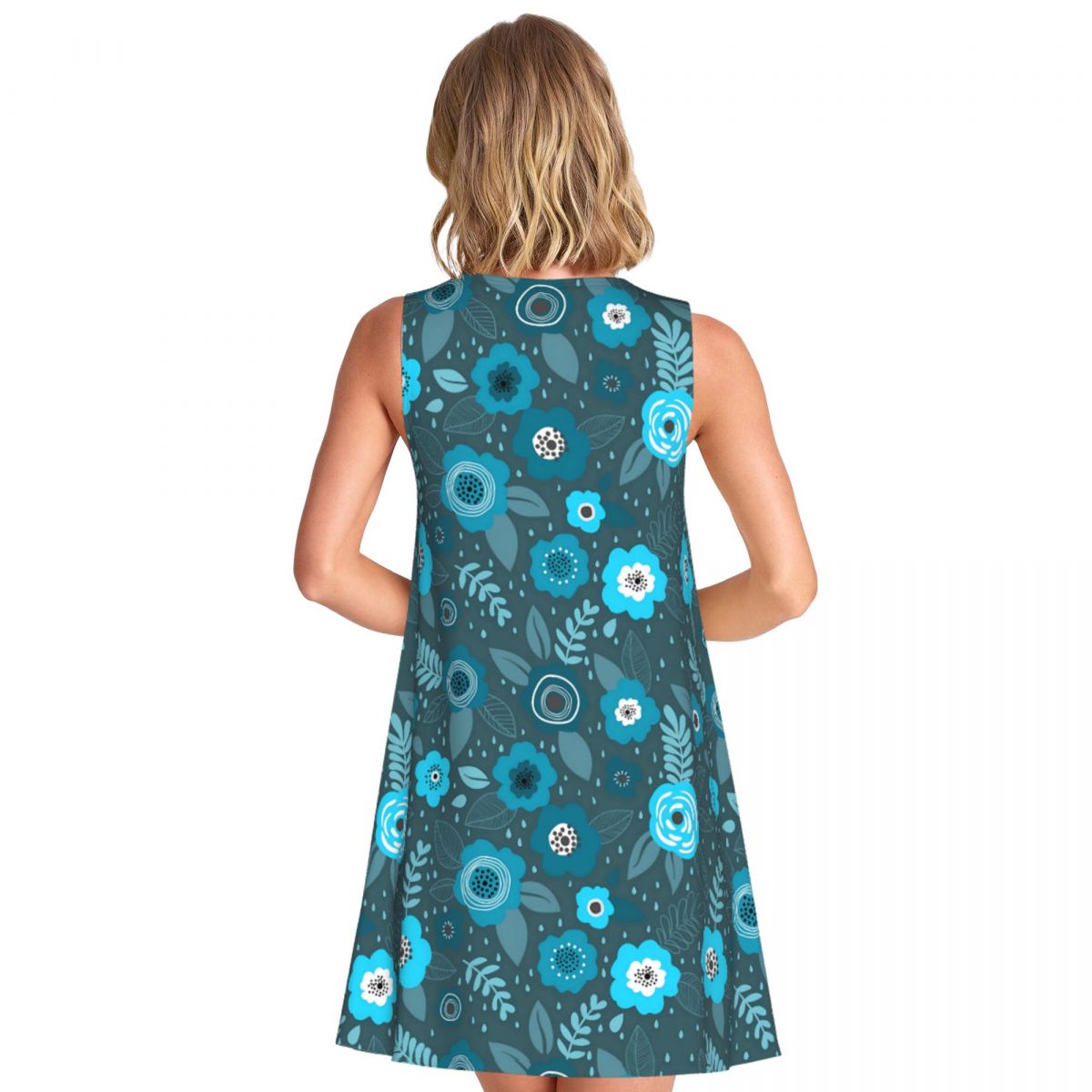 فستان كاجوال أنيق بنقشة زهور ص - مراجعة Summer Clothing Ideas For Women وسعره