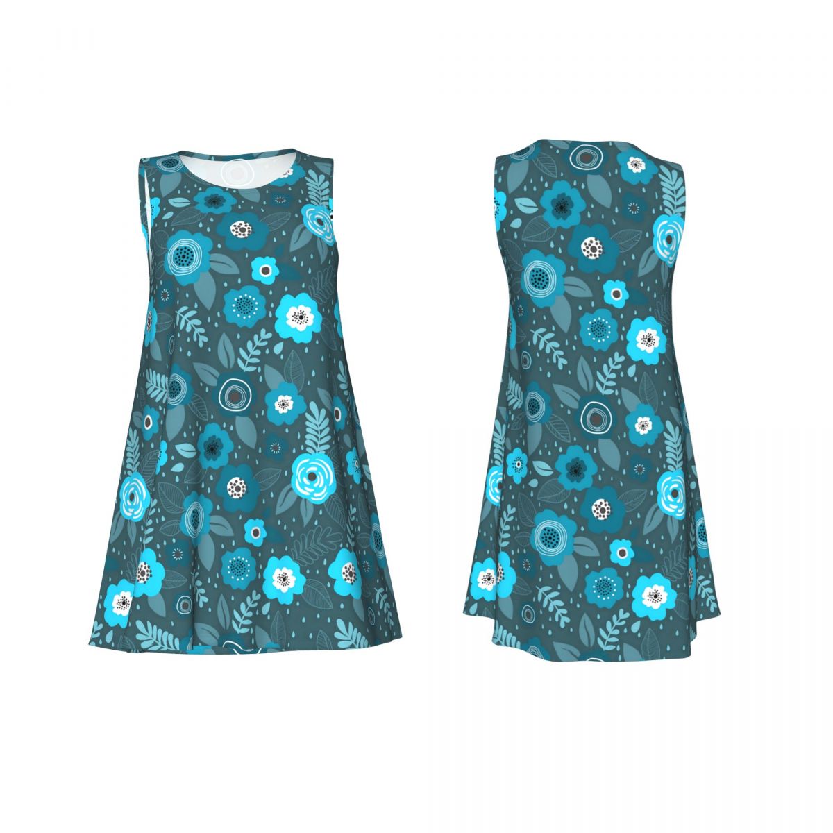 فستان كاجوال أنيق بنقشة زهور ص - مراجعة Summer Clothing Ideas For Women وسعره