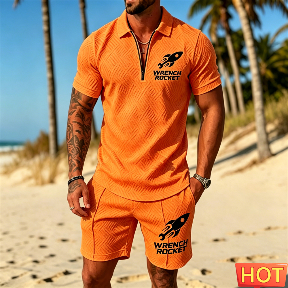 طقم بولو رجالي صيفي للإجازات،  - مراجعة Summer Clothing Outfits وسعره