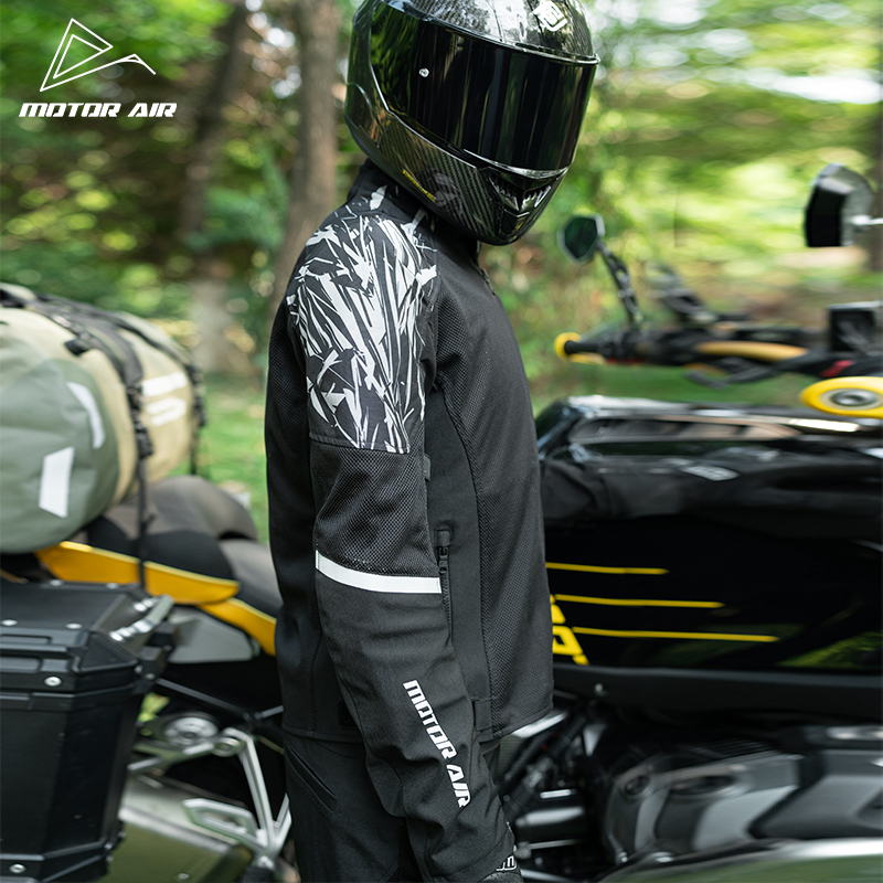 سترة دراجات نارية سوداء للرجال - مراجعة Summer Clothing Motorcycle وسعره