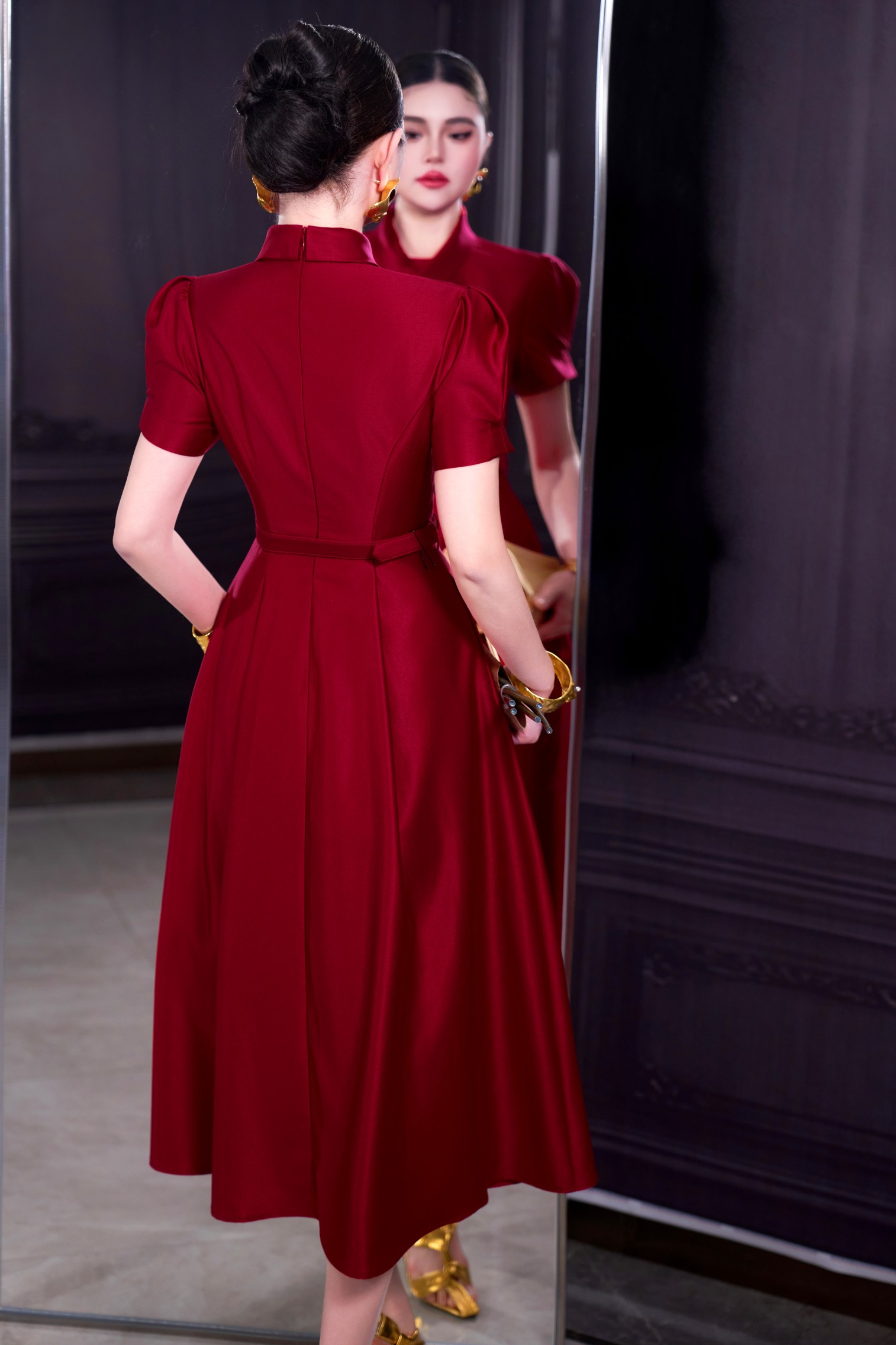 فستان نسائي أحمر من ZJYT، موضة - مراجعة Summer Evenings Clothing وسعره