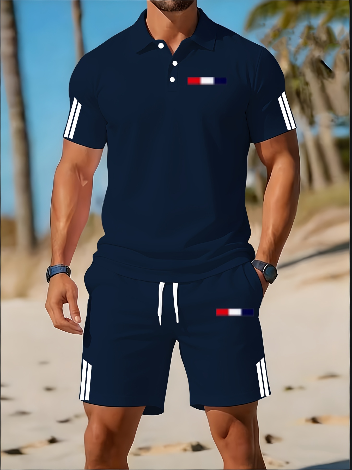 طقم قميص بولو رجالي صيفي 2026  - مراجعة Summer Clothing Design وسعره