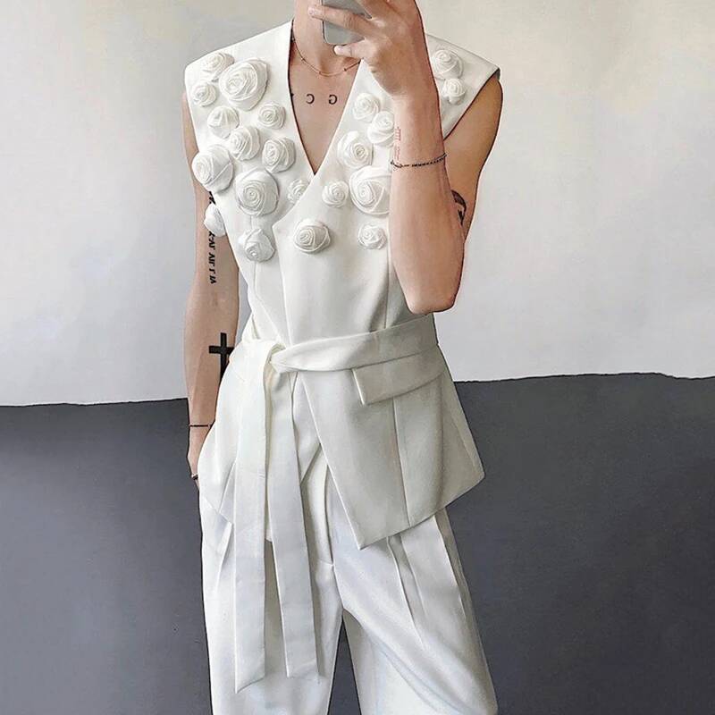 سترة رجالية بدون أكمام بتصميم  - مراجعة Summer Rose Clothing وسعره