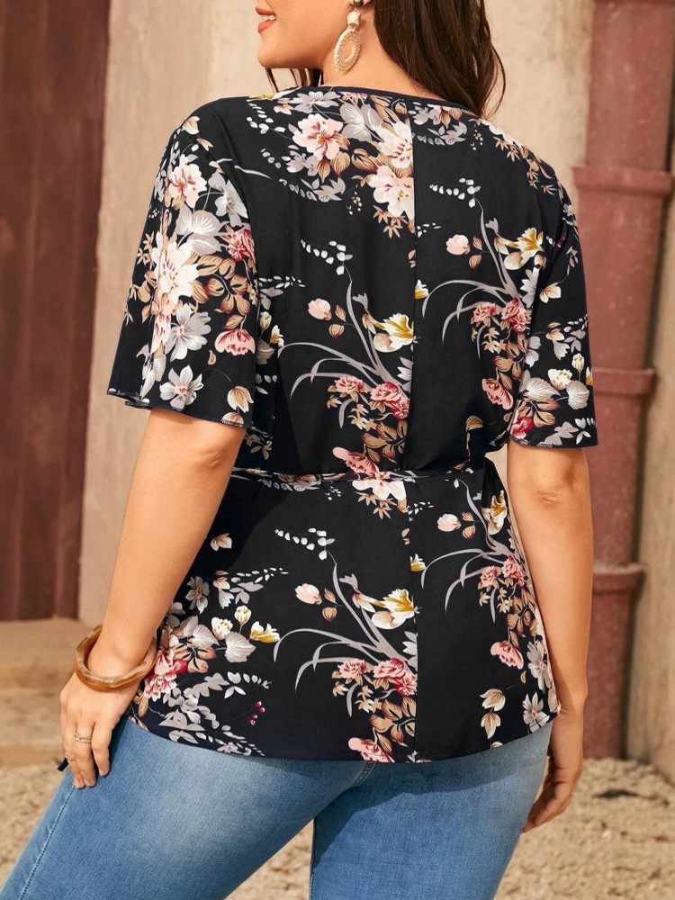 قميص نسائي كاجوال بأكمام قصيرة - مراجعة Summer Clothing Plus وسعره