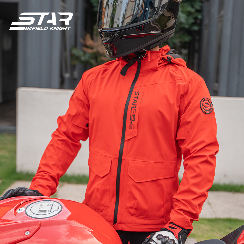 سترة دراجات نارية برتقالية من  - مراجعة Summer Clothing Motorcycle وسعره