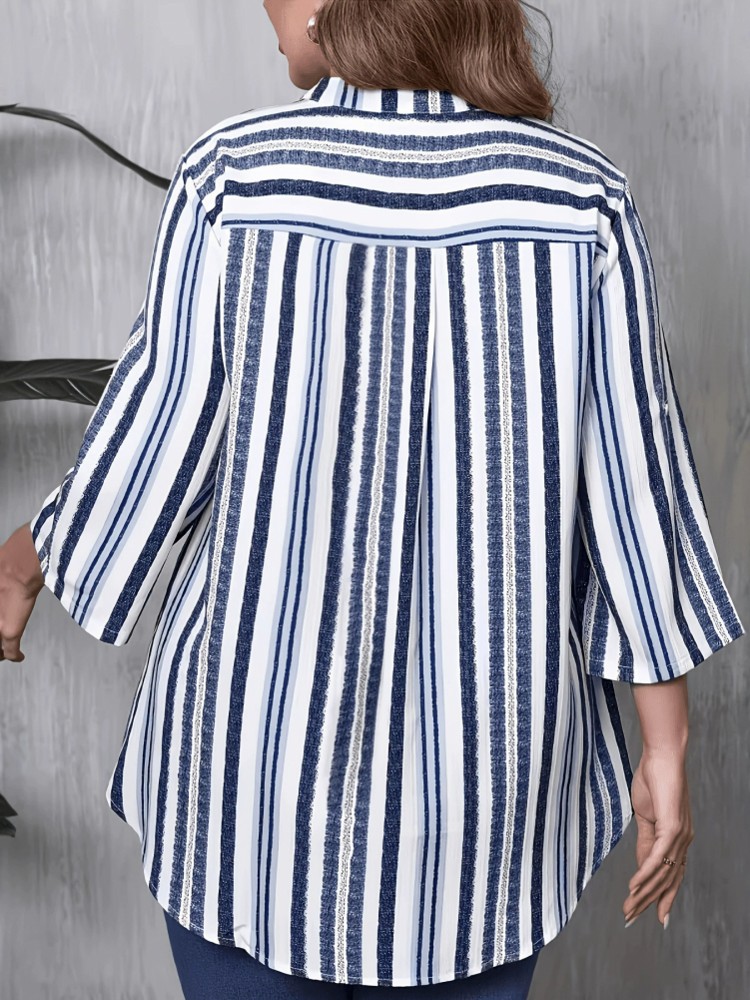 قميص نسائي كبير الحجم XL-5XL ب - مراجعة Summer Clothing Plus وسعره