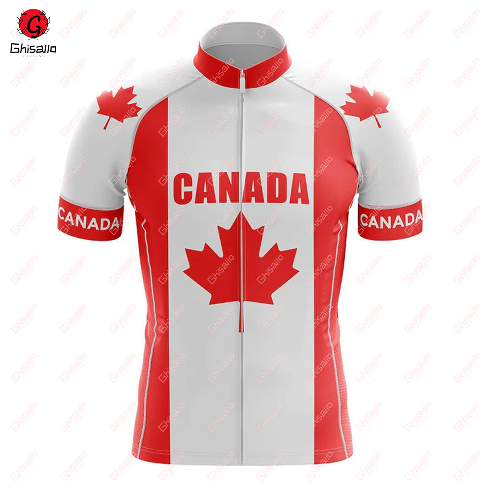 Canada Cycling Jersey for Men, - مراجعة Summer Clothing Canada وسعره