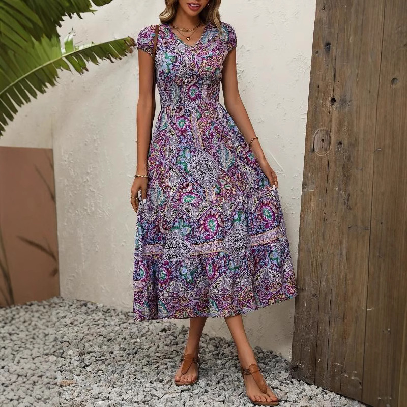 فستان ماكسي بوهيمي للنساء لربي - مراجعة Summer Evenings Clothing وسعره
