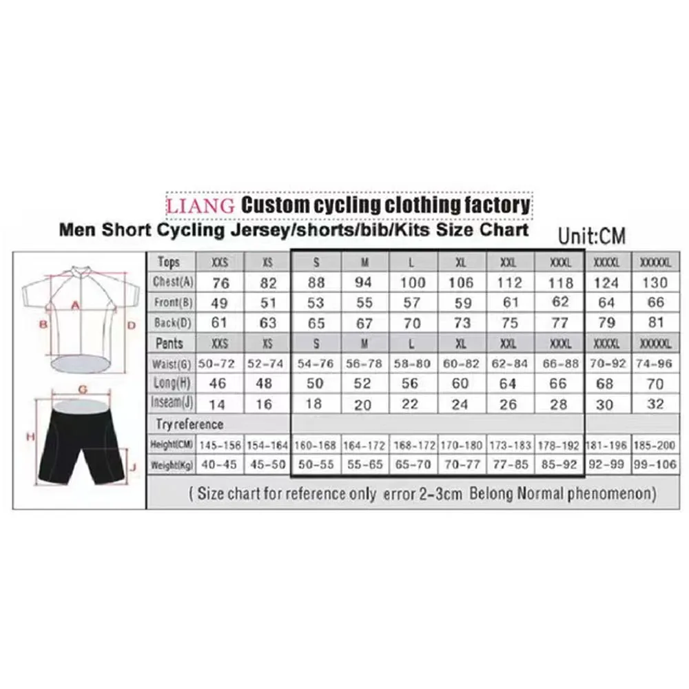 طقم ملابس سباق الدراجات الهوائ - مراجعة Summer Clothing Sale Men وسعره