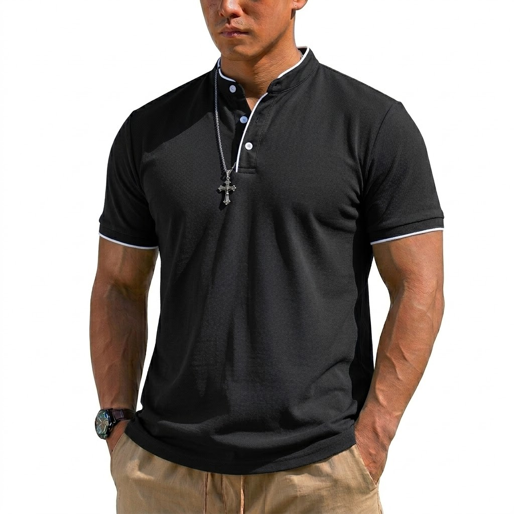 قميص هينلي صيفي بأكمام قصيرة ل - مراجعة Summer Hiking Clothing وسعره