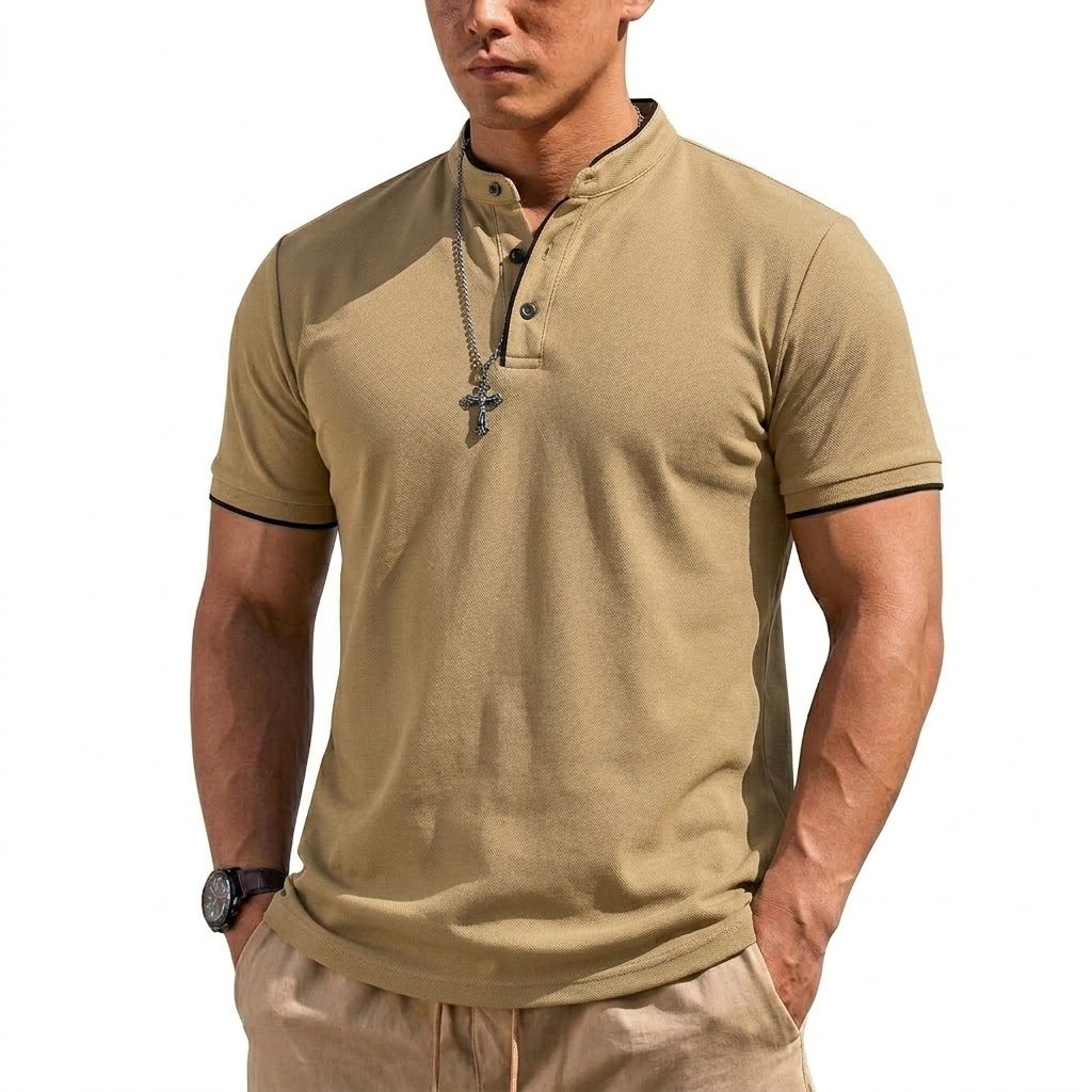 قميص هينلي صيفي بأكمام قصيرة ل - مراجعة Summer Hiking Clothing وسعره