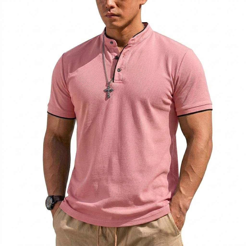 قميص هينلي صيفي بأكمام قصيرة ل - مراجعة Summer Hiking Clothing وسعره
