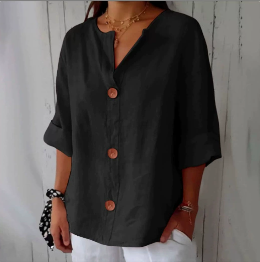 قميص فضفاض بمقاسات كبيرة للنسا - مراجعة Summer Clothing Plus وسعره