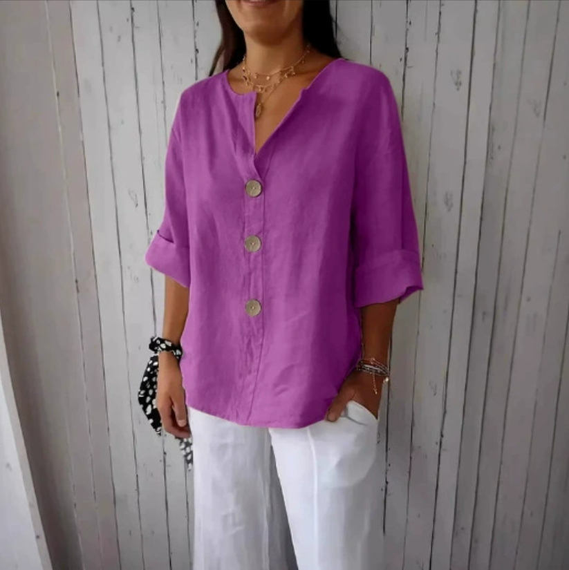 قميص فضفاض بمقاسات كبيرة للنسا - مراجعة Summer Clothing Plus وسعره