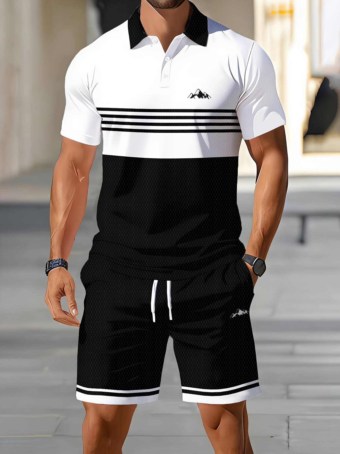 طقم قميص بولو رجالي صيفي 2026  - مراجعة Summer Clothing Design وسعره